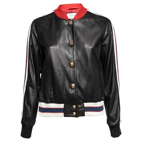 gucci hollywood leather jacket patch